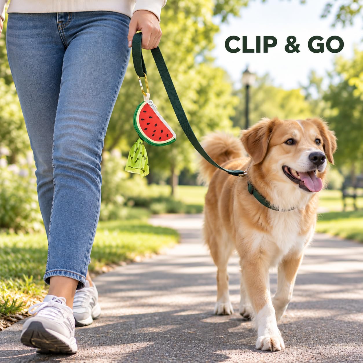 BlissBud accessoire en utilisation lors d'une promenade au soleil