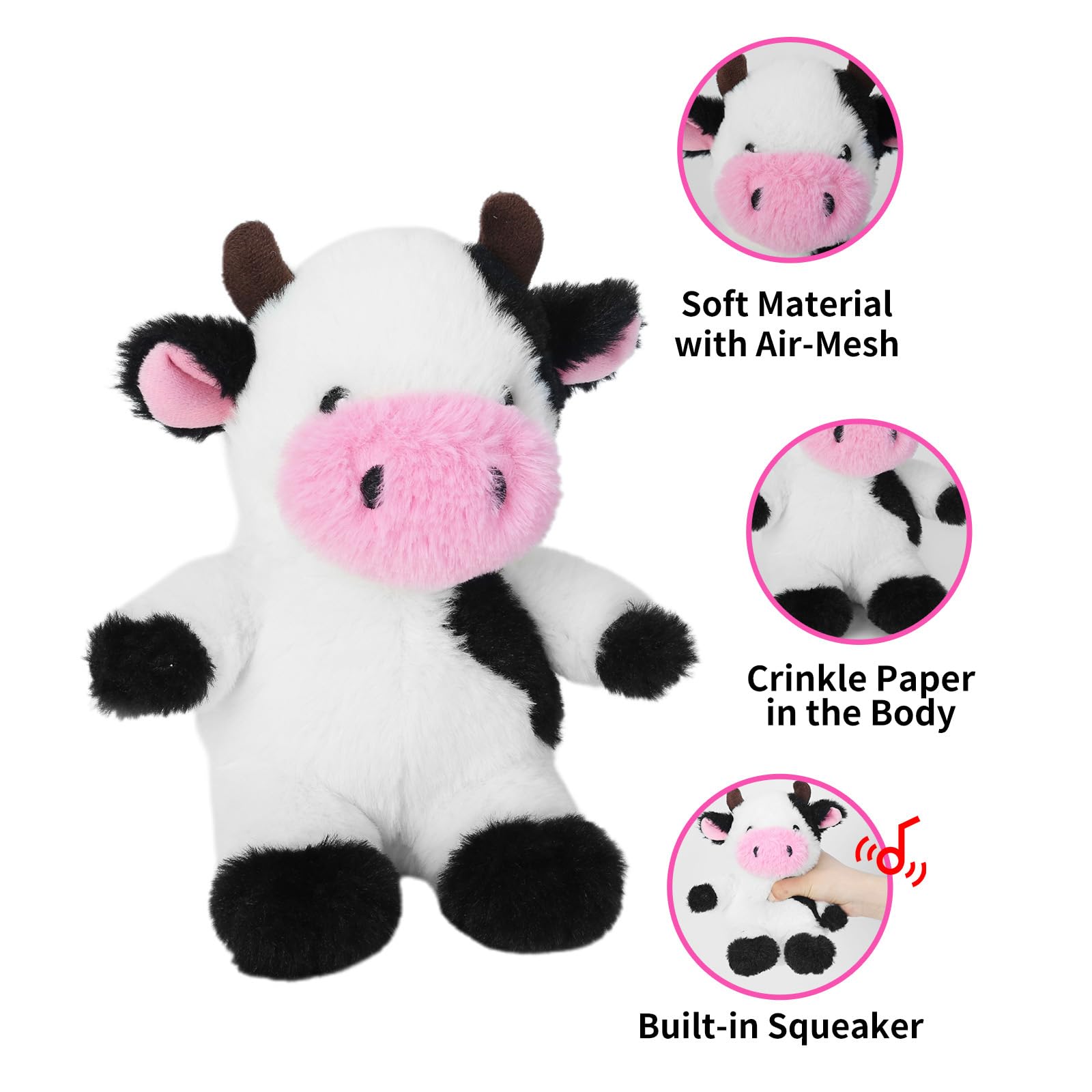 Blnboimrun gros plan peluche douce montrant texture et confort pour morsures