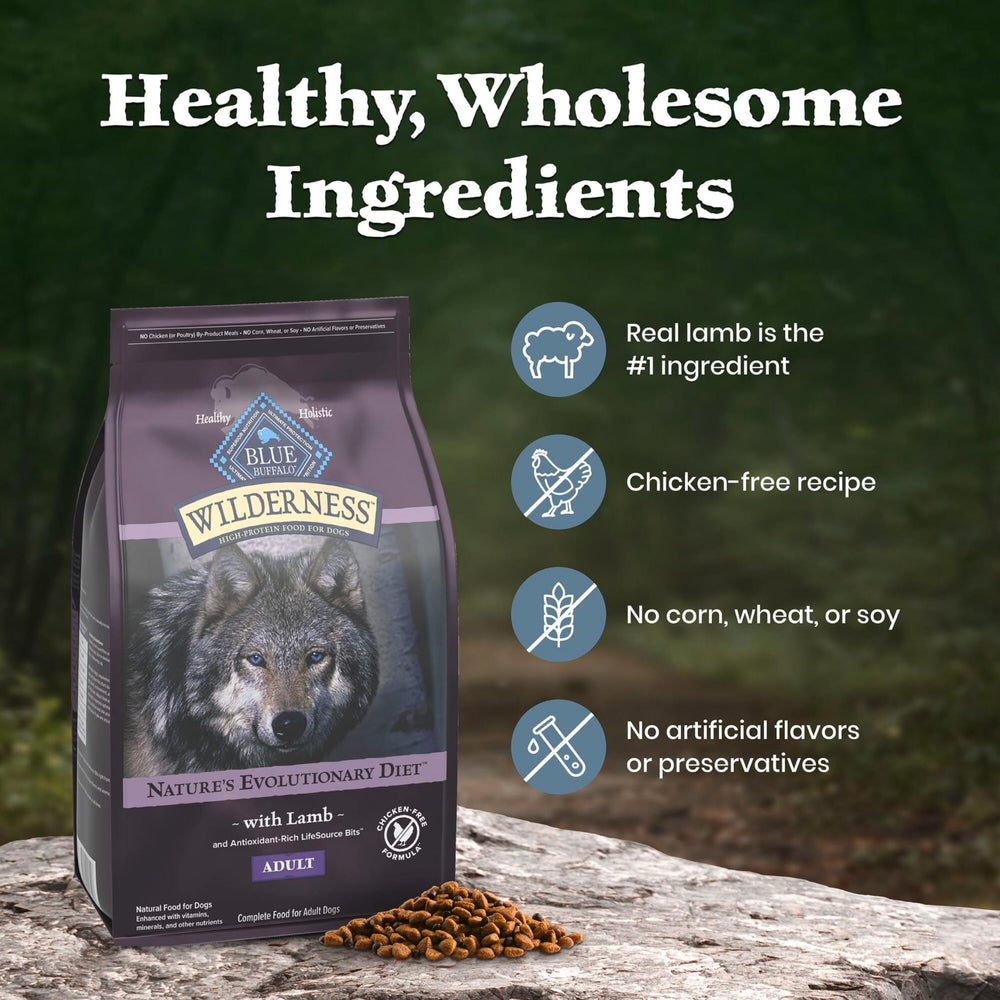 Blue Buffalo LifeSource Bits en gros plan montrant mélange antioxydant bénéfique