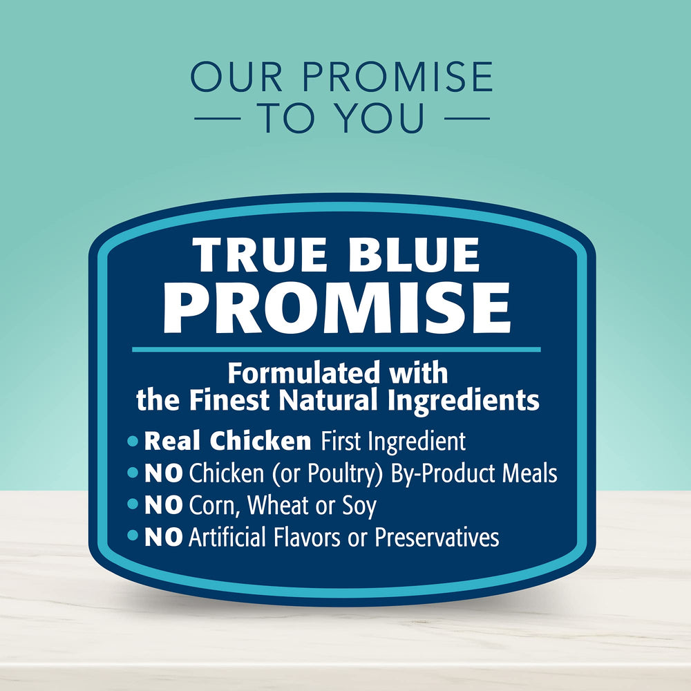 Blue Buffalo comparaison taille avec main pour évaluer portion pratique