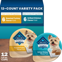 Blue Buffalo pack coupelles face montrant portions pratiques et facilité d’utilisation