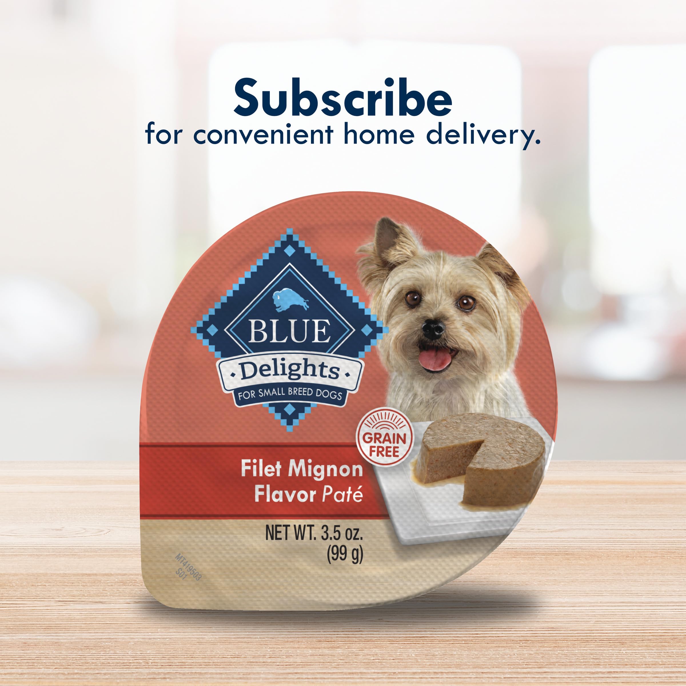 Blue Buffalo mise en scène cuisine illustrant service quotidien simple et soigné