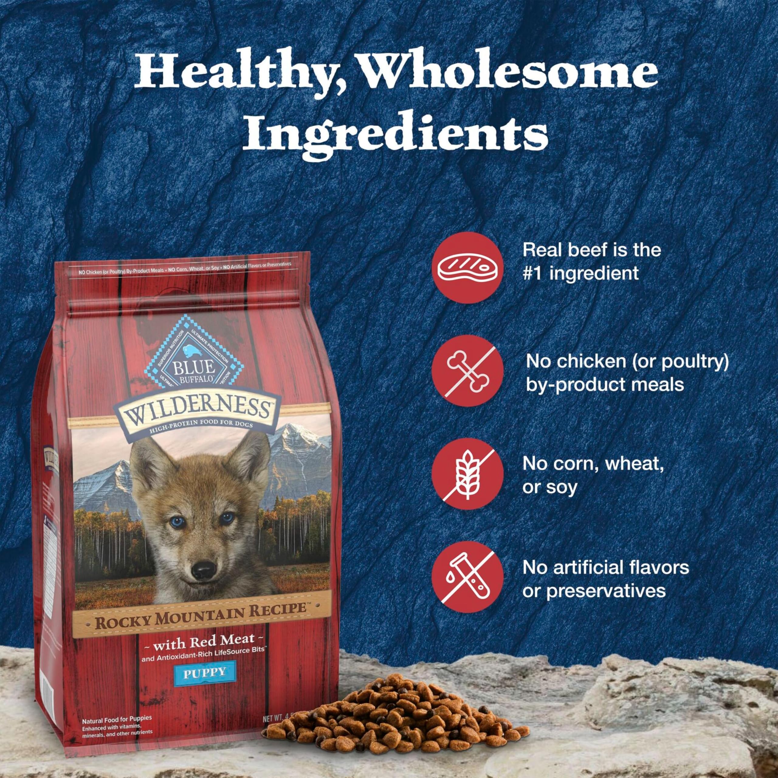 Blue Buffalo étiquette nutritionnelle détaillée pour choix informé
