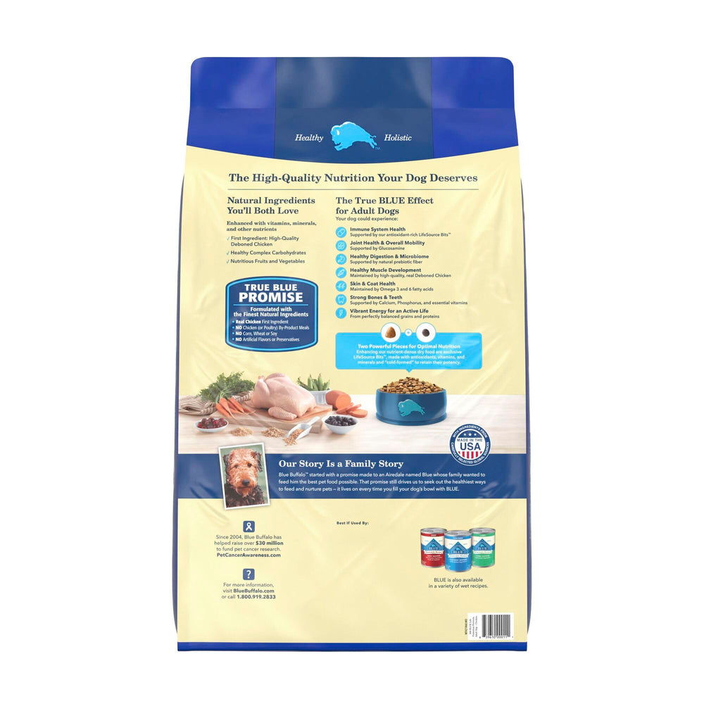 Blue Buffalo gros plan croquettes montrant texture et appétence