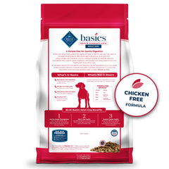 Blue Buffalo gros plan des croquettes et texture pour mastication facile