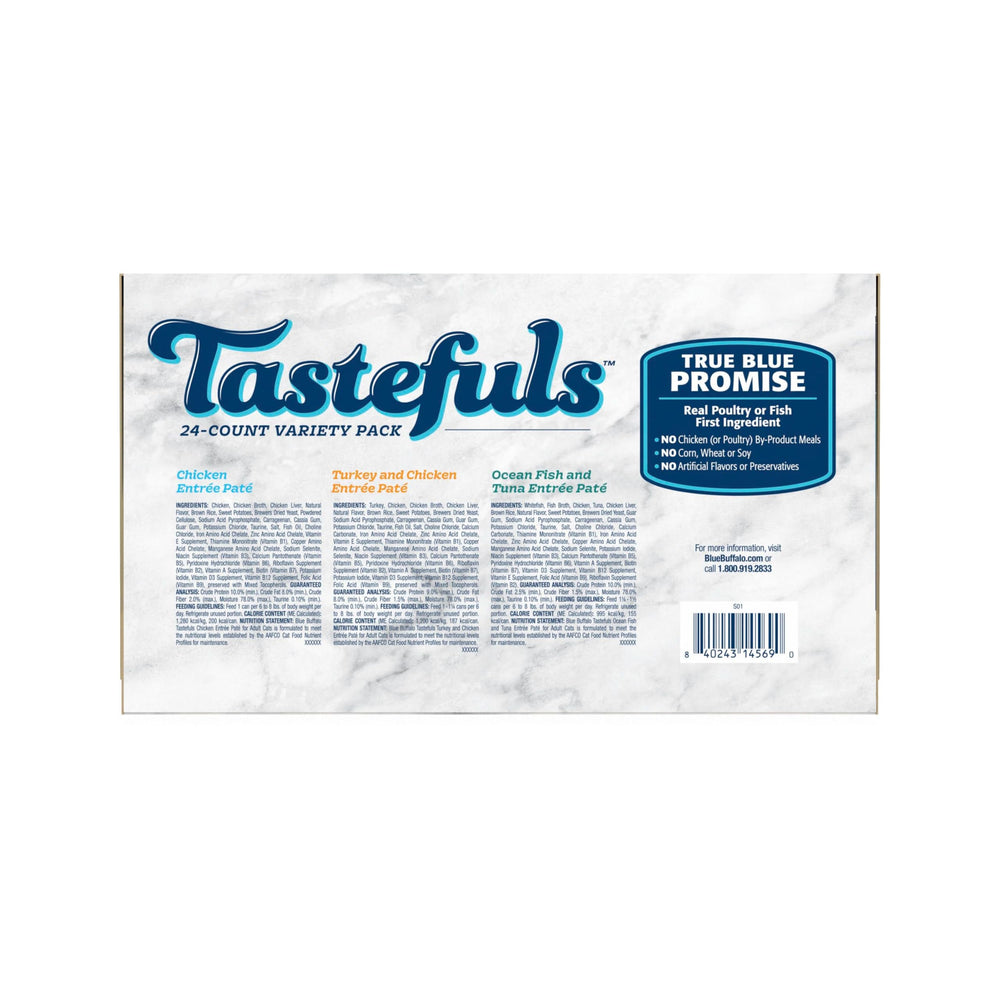 Blue Buffalo gros plan texture paté montrant consistance appétente