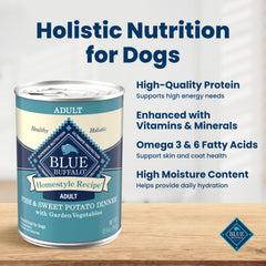 Blue Buffalo étiquette avec ingrédients naturels pour clarté nutritionnelle