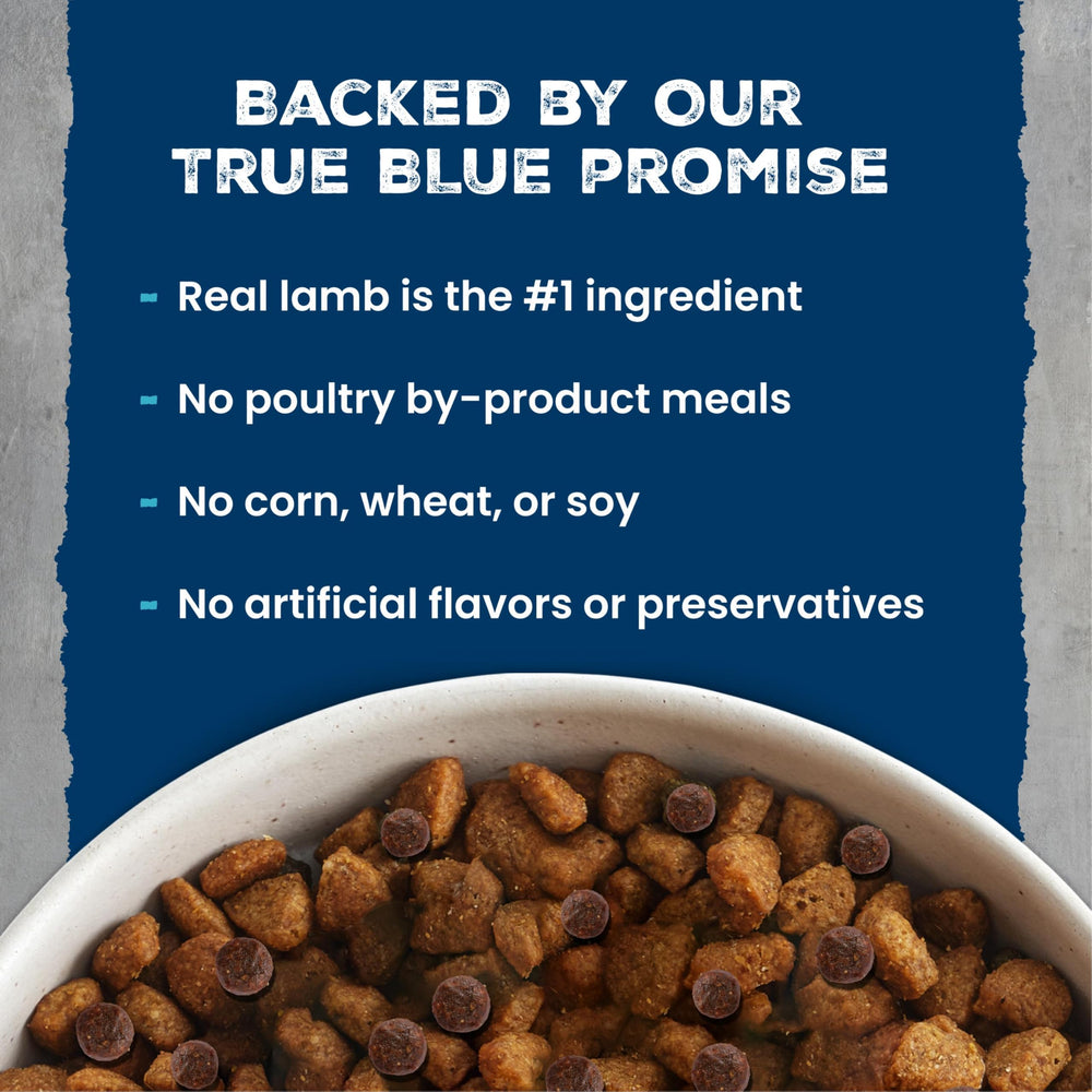 Blue Buffalo tableau nutritionnel lisible garantissant apport protéique et vitamines