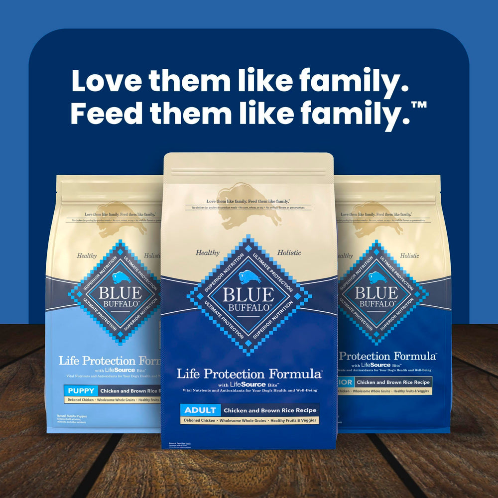 Blue Buffalo grains et riz brun illustrant sources d’énergie douce