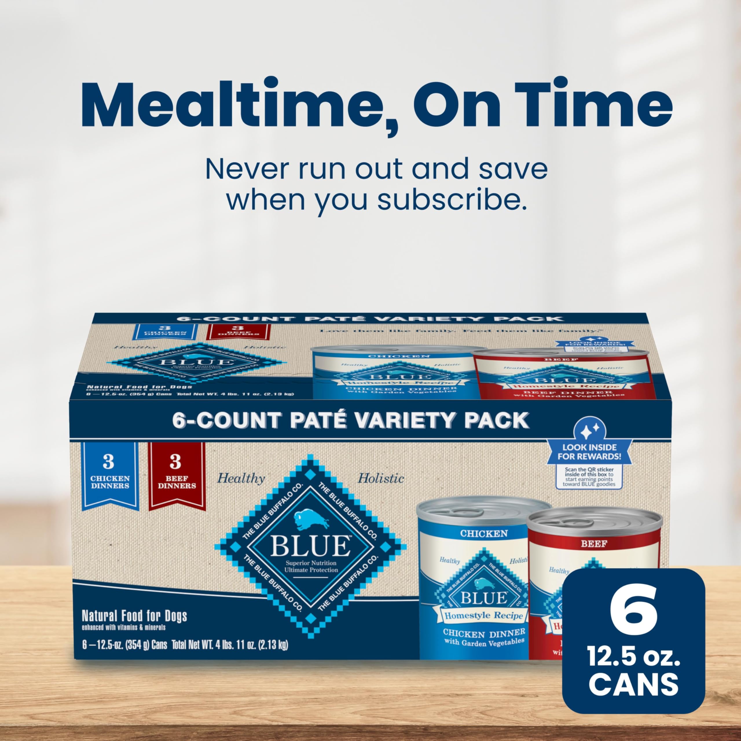 Blue Buffalo scène de cuisine montrant service pratique et quotidien