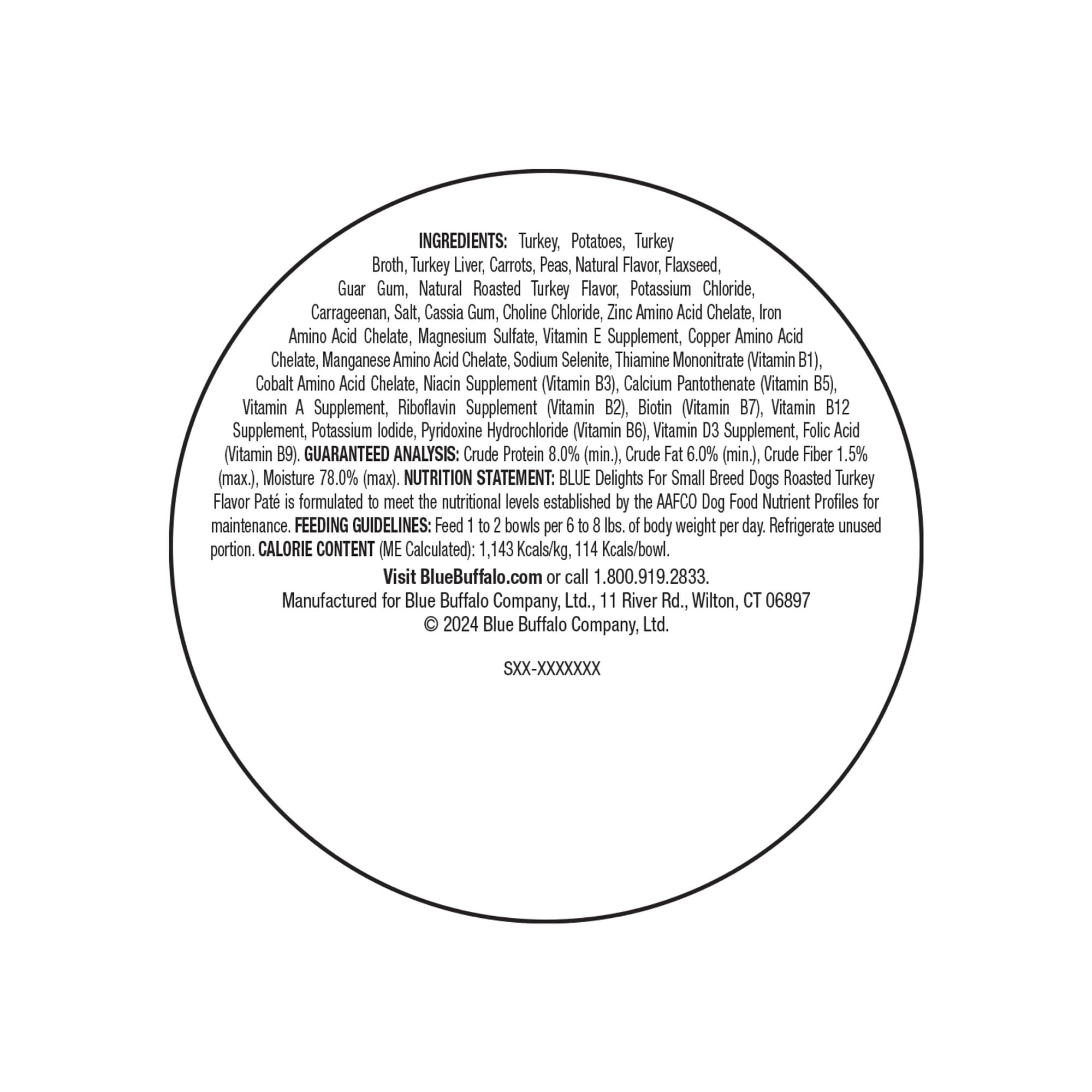 Blue Buffalo pâtée ouverte montrant texture appétissante pour une meilleure acceptation