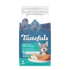 Blue Buffalo emballage avant montrant la recette saumon et poisson, confiance visuelle