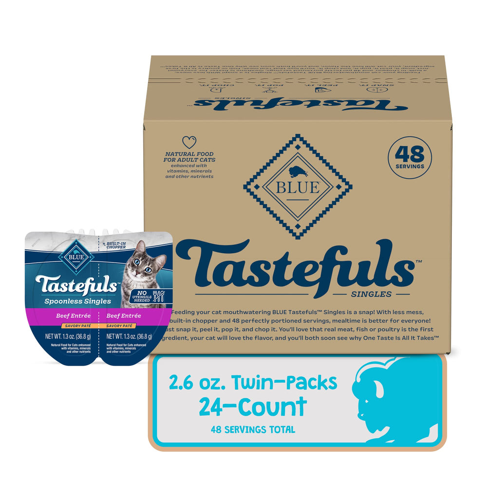 Blue Buffalo gros plan texture pâté soyeuse pour acceptation gustative