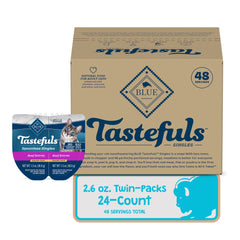 Blue Buffalo gros plan texture pâté soyeuse pour acceptation gustative