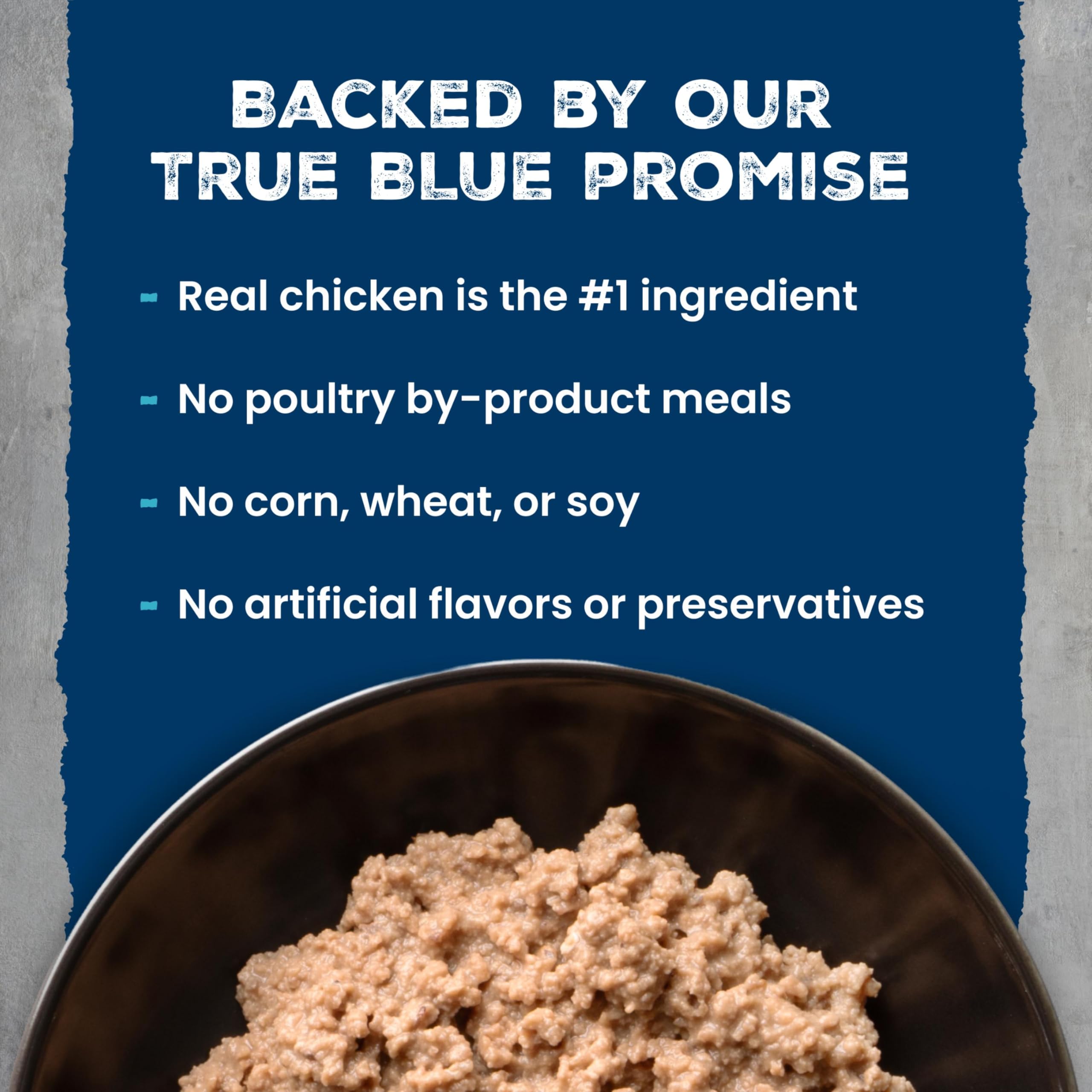 Blue Buffalo pâté servie dans bol portionnée pour un repas équilibré