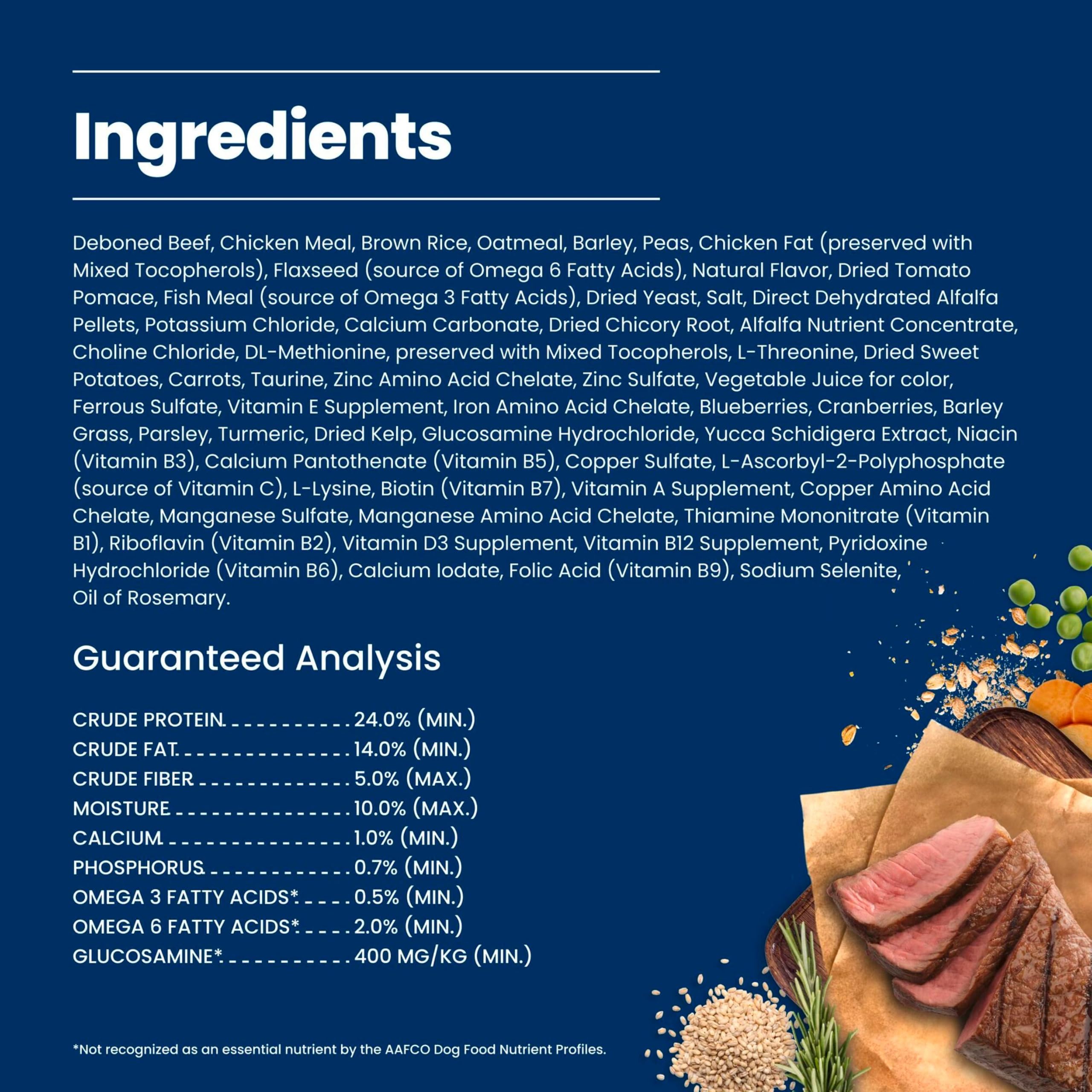 Blue Buffalo portion dans main pour visualiser grandeur et quantité recommandée