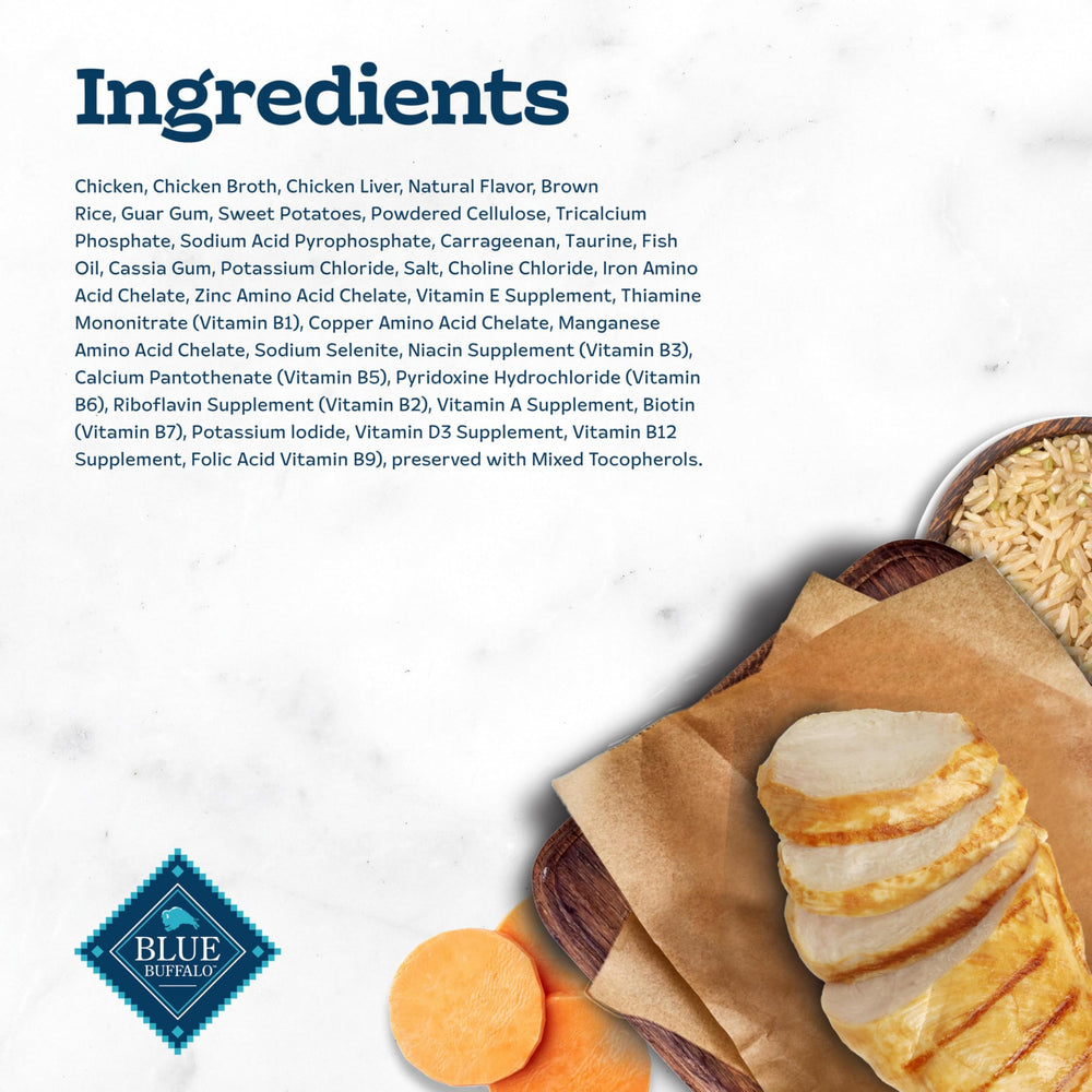 Blue Buffalo étiquette nutritionnelle, informations complètes et claires
