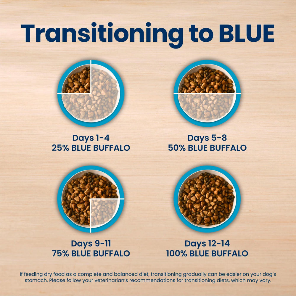 Blue Buffalo texture des croquettes en gros plan pour digestion facilitée