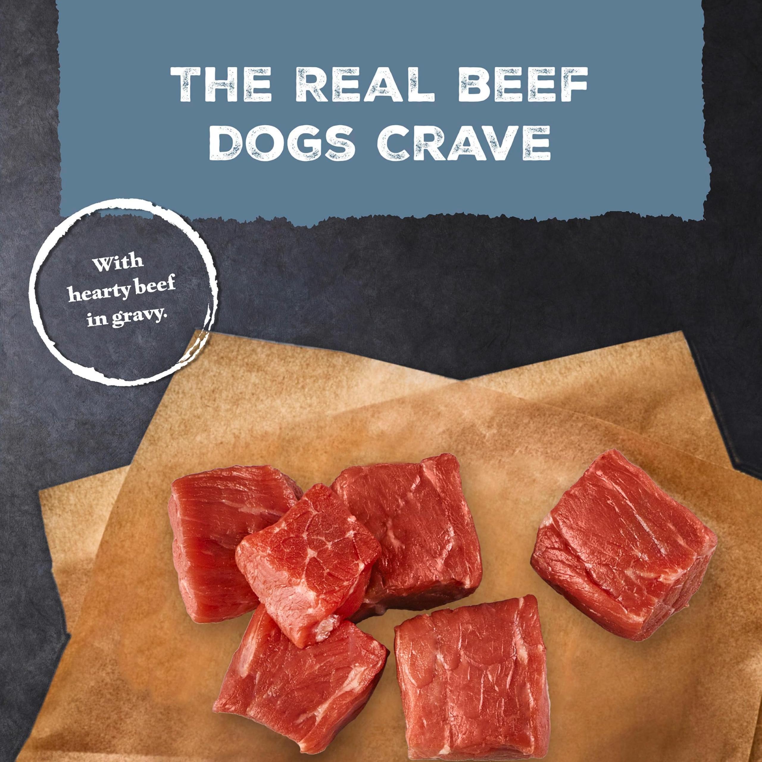 Blue Buffalo texture de la sauce riche et odeur attirante pour chiens