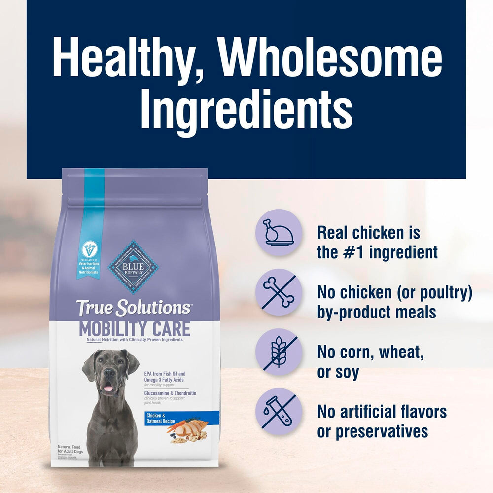 Blue Buffalo zoom glucosamine chondroïtine pour soutien articulaire