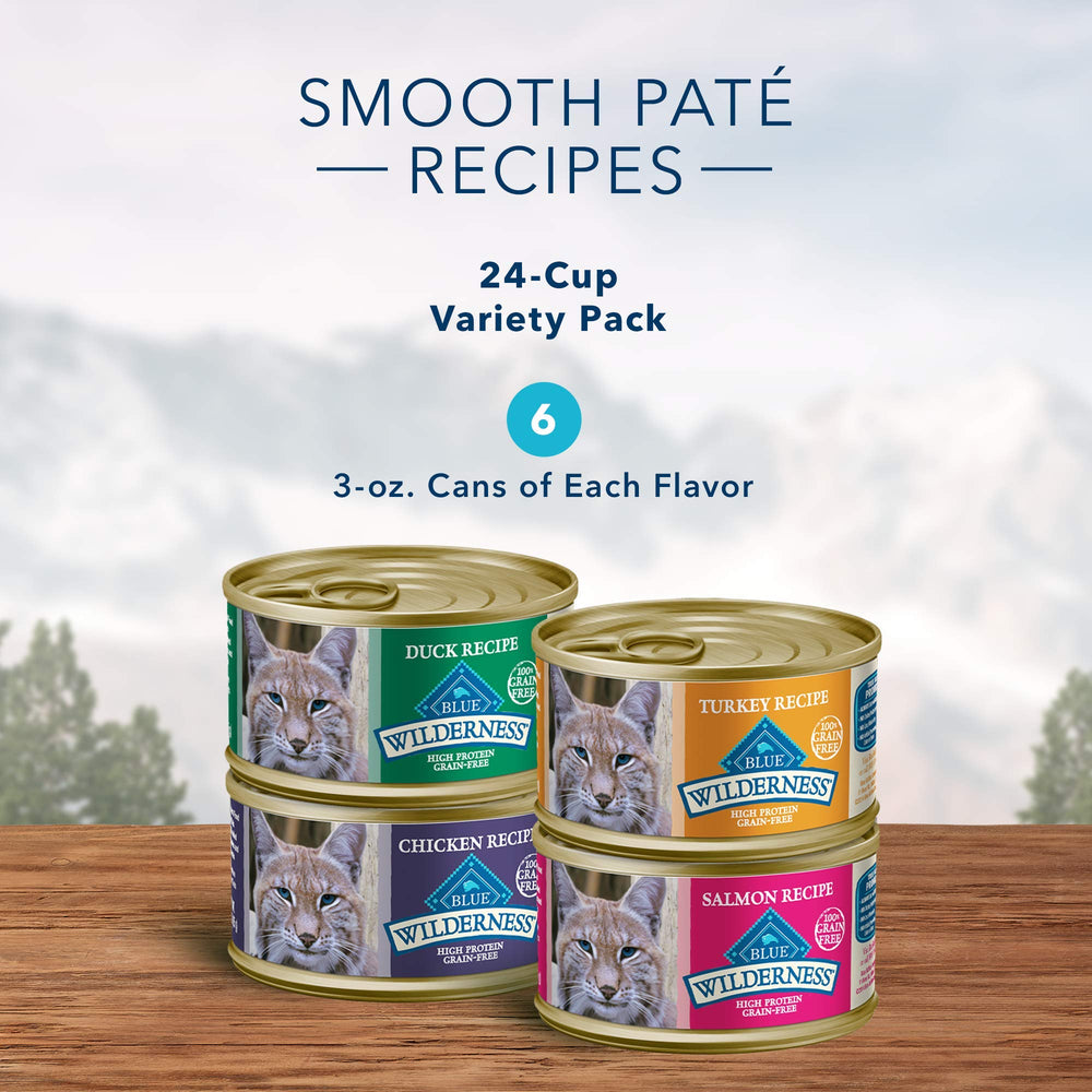 Blue Buffalo texture pâté lisse montrant appétence et facilité de mastication