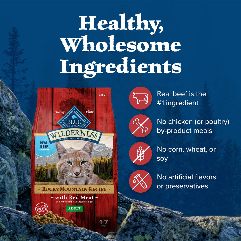 Blue Buffalo scène cuisine indiquant stockage domestique pratique