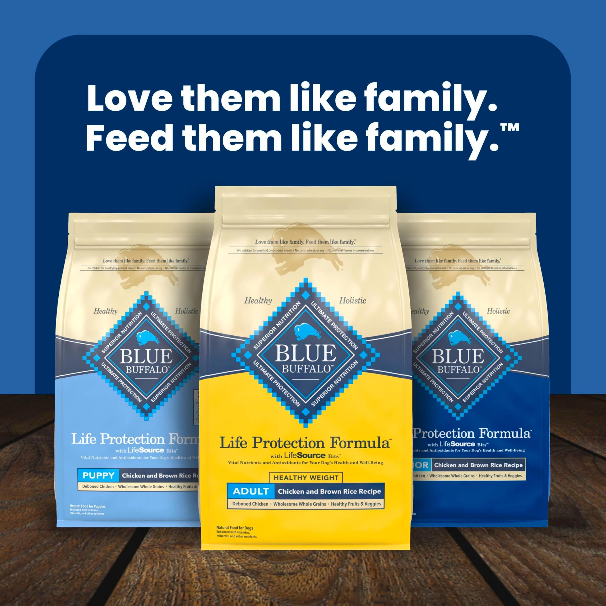 Blue Buffalo zoom glucosamine et oméga support mobilité et pelage brillant