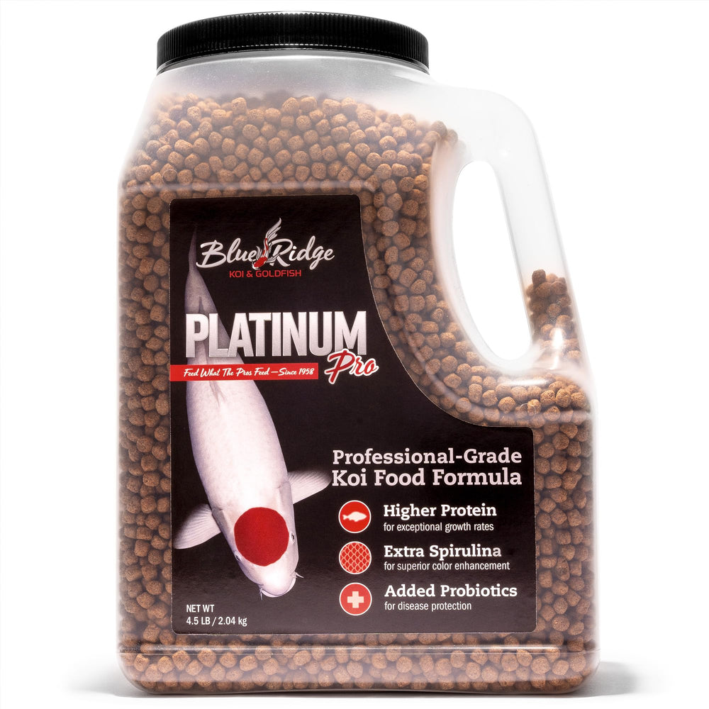 Blue Ridge Koi sachet avant montrant packaging professionnel et confiance