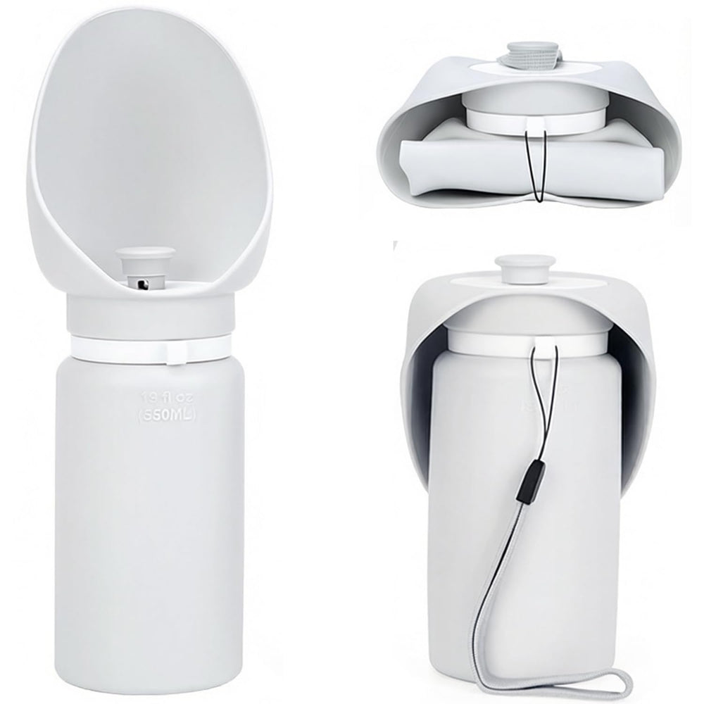 BlueDreamer vue avant de la gourde portable, transport facile