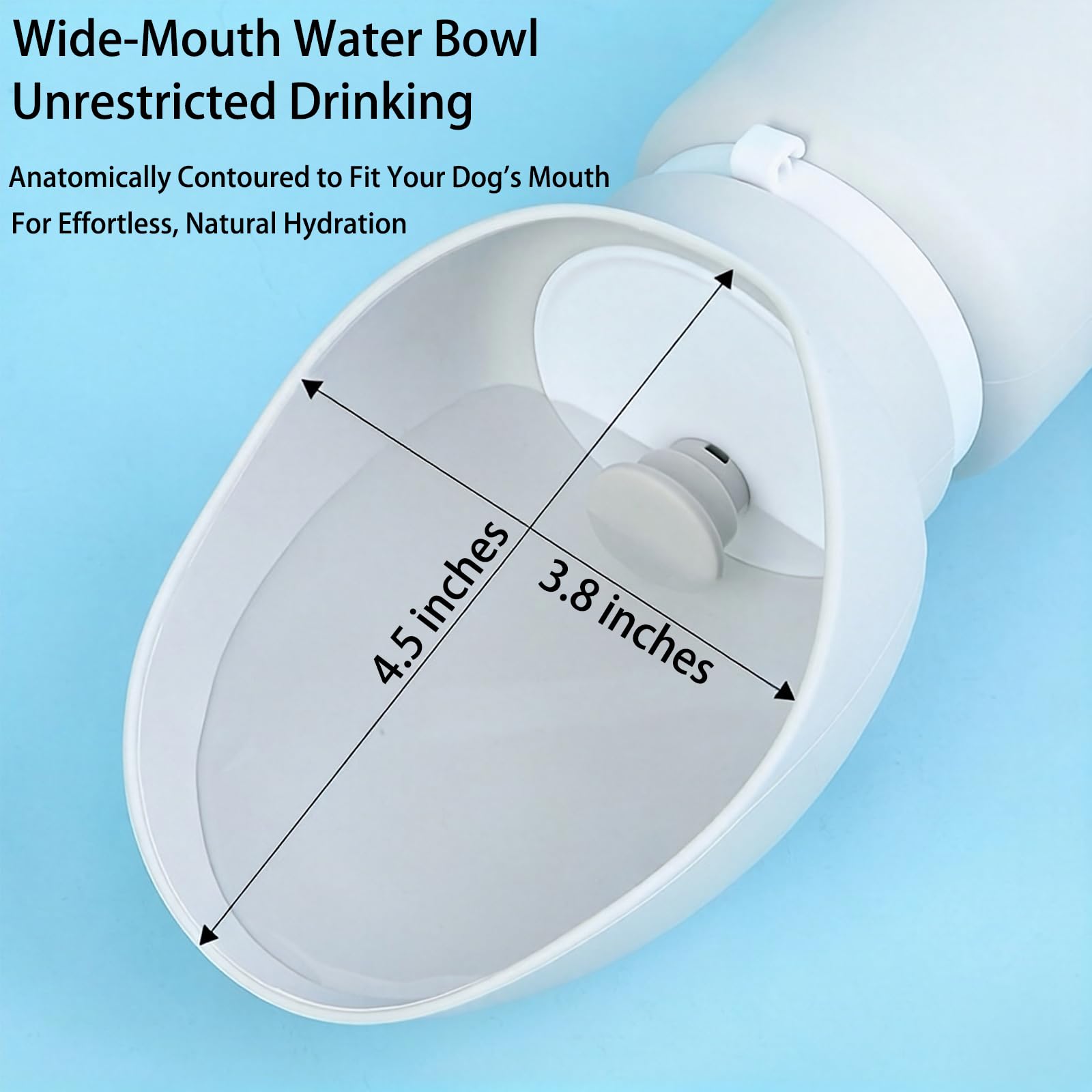 BlueDreamer opération à une main, distribution d'eau rapide