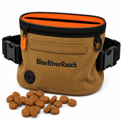 BlueRiverRanch pochette devant montrant fermeture pratique et accès rapide