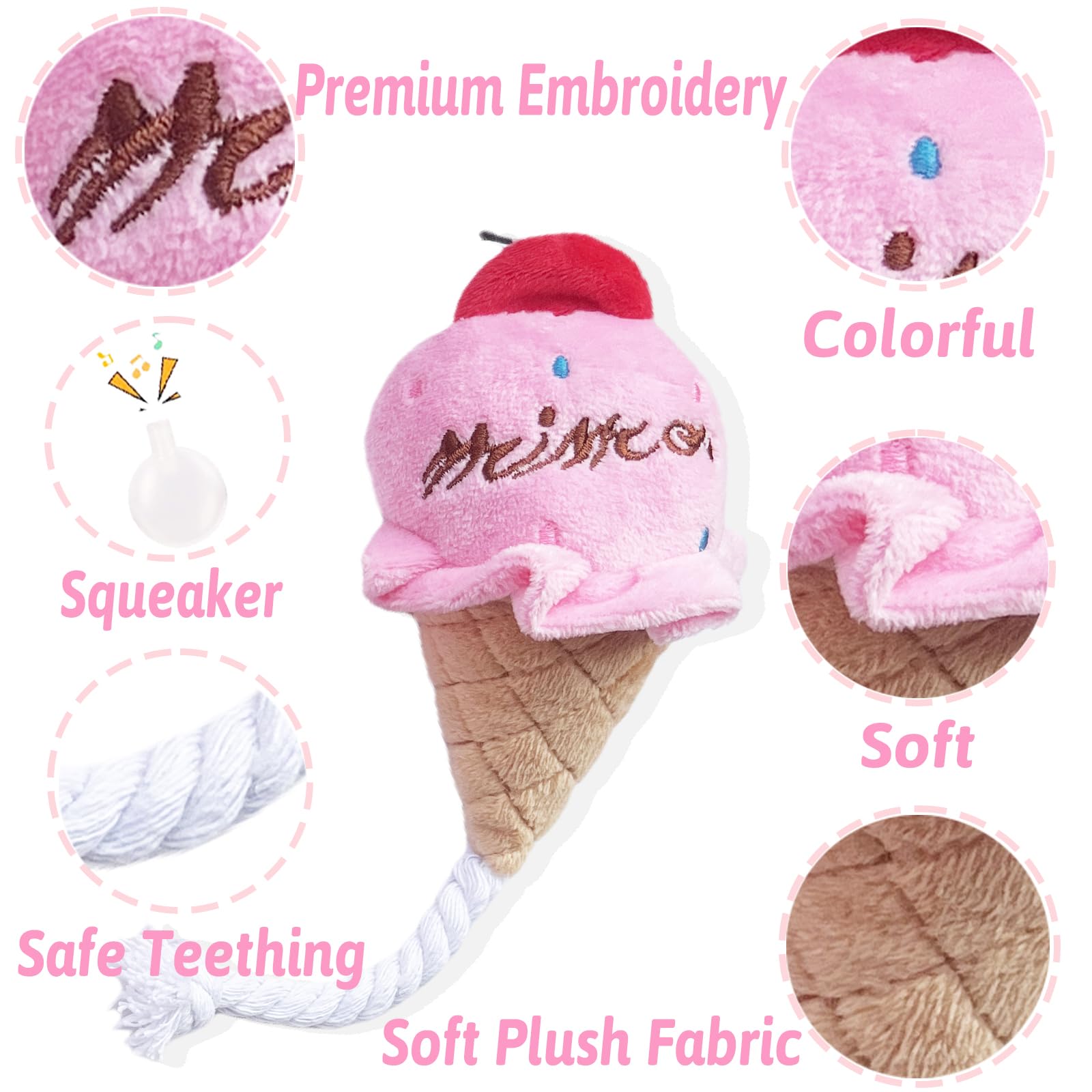 BMLTAQ glace tenue par un chiot illustrant prise en main facile