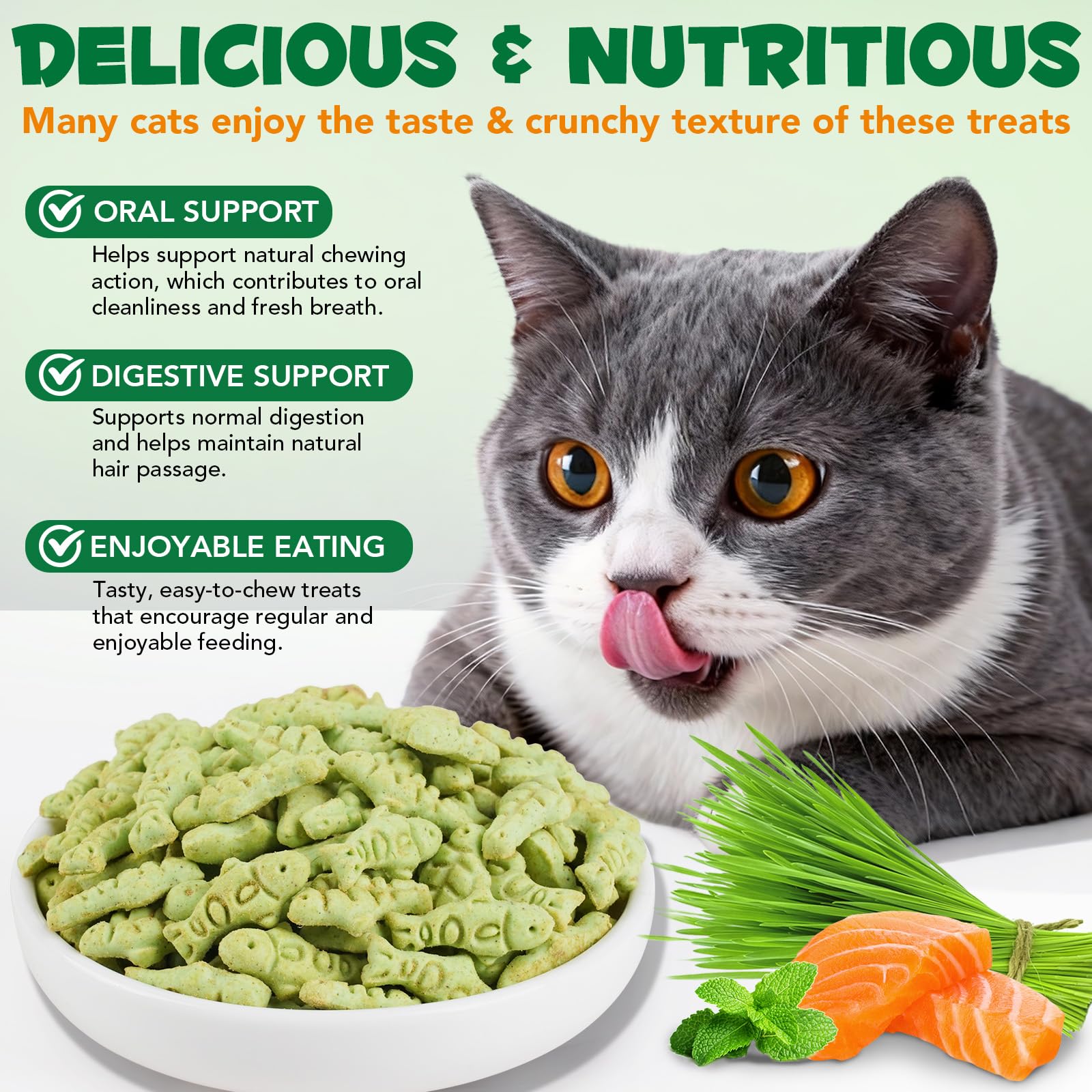 bnHUlMXw chat en train de manger un bâtonnet, plaisir et digestion