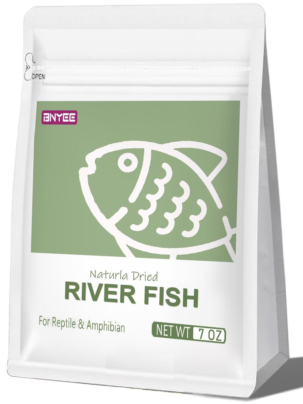 BNYEE emballage avant montrant sachet pratique et contenu protéique