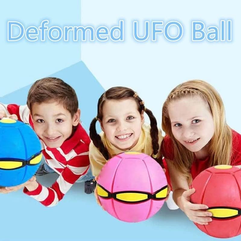 Bobcow UFO éclairée la nuit, visibilité accrue pour jeux nocturnes