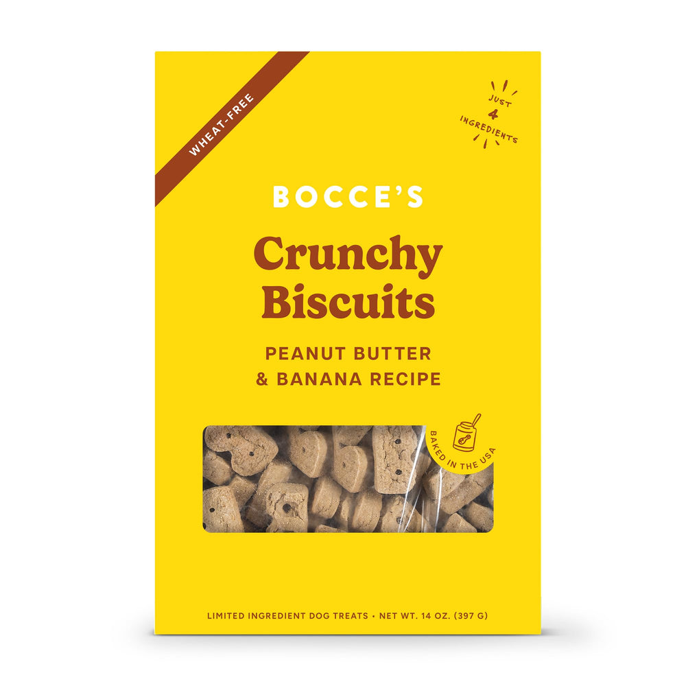 Bocce's Bakery emballage face montrant paquet pratique et informations claires