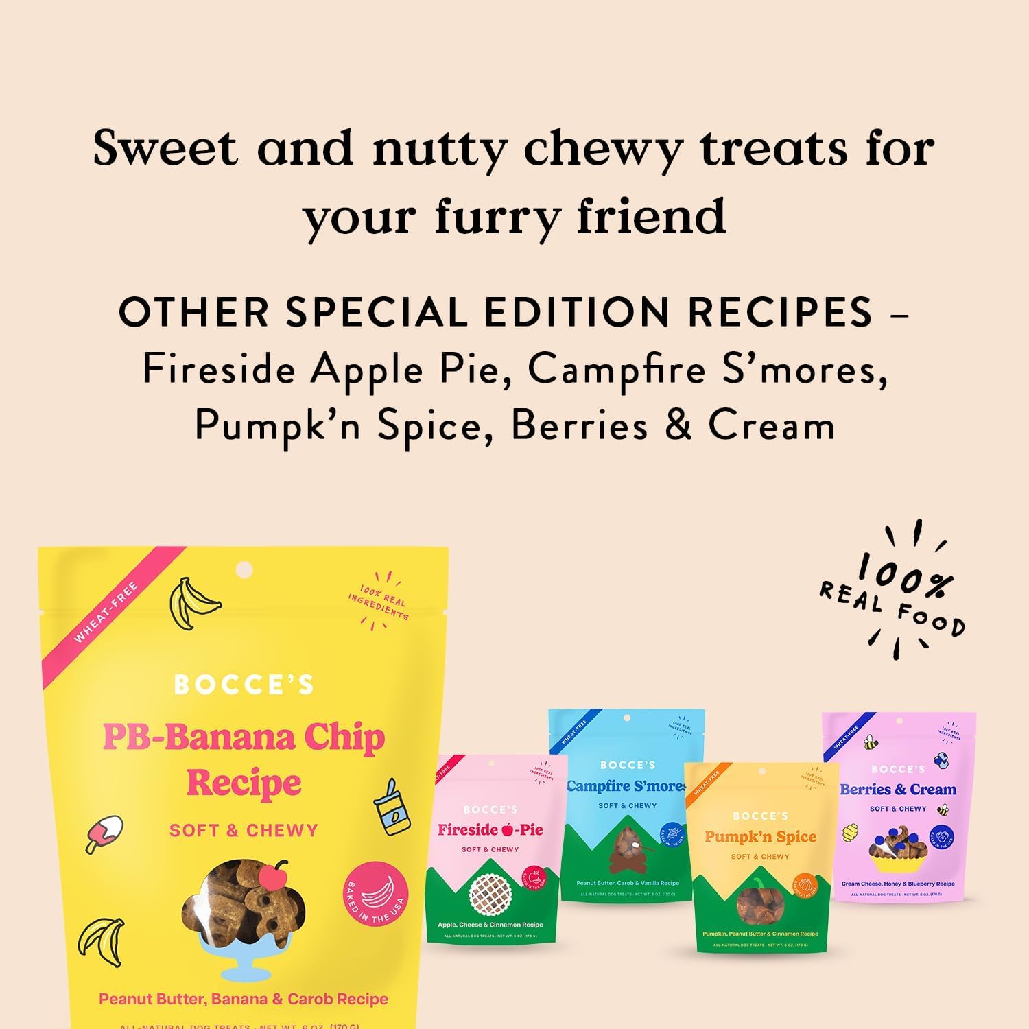 Bocce's Bakery packaging en cuisine rappelant petites fournées artisanales