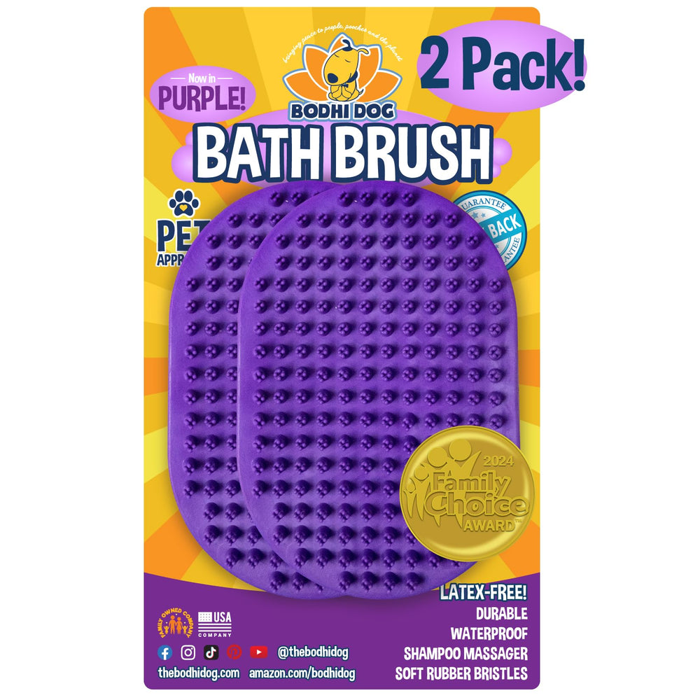 Bodhi Dog brosse face avant montrant la forme ergonomique et la prise sûre