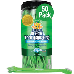 Bodhi Dog brosse double tête vue avant pour nettoyage facile