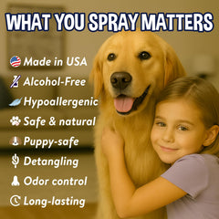 Bodhi Dog spray utilisé sur chien apportant pelage propre et déodoré