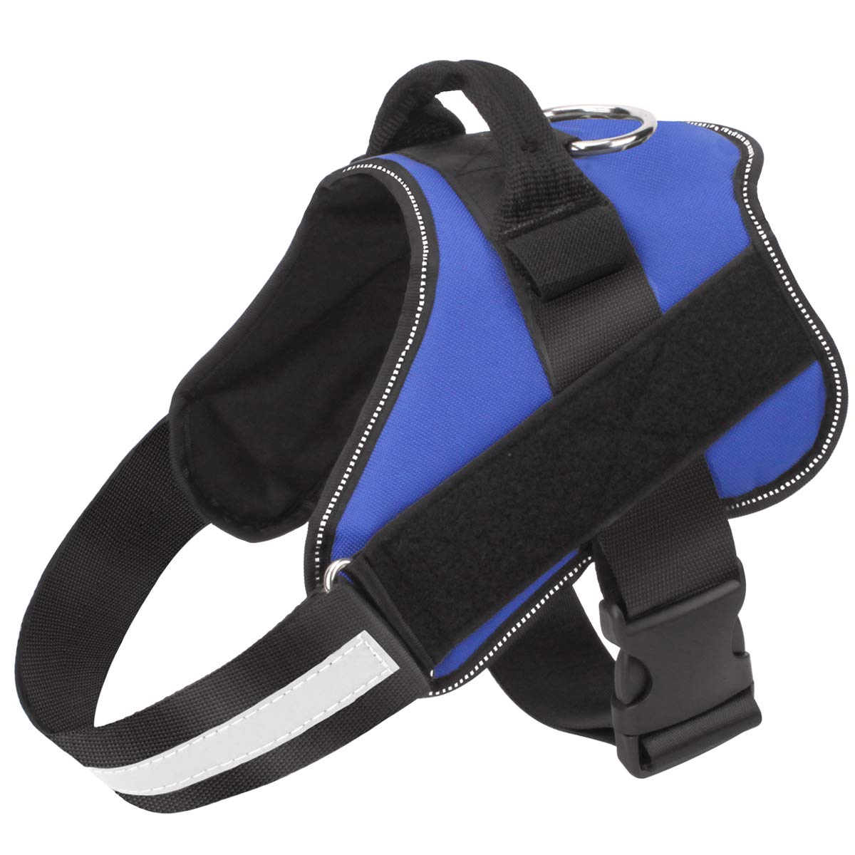 Bolux harnais devant bleu montrant coupe confortable et protection