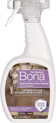 Bona produit en action sur sol en bois nettoyant et séchant rapidement