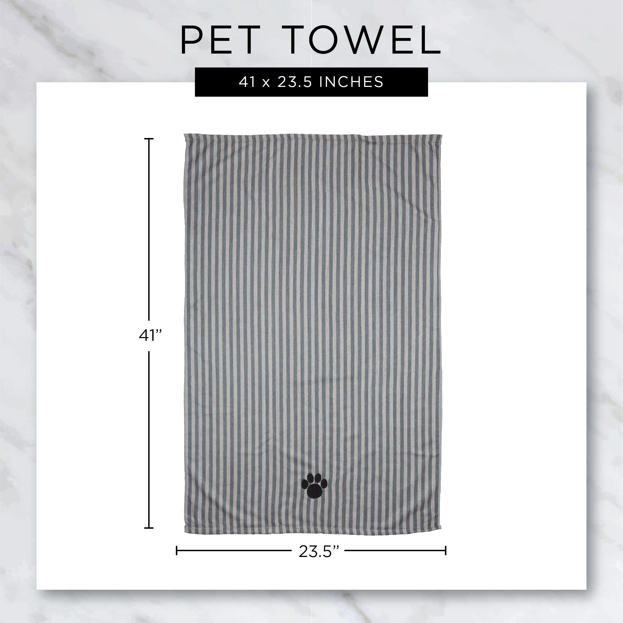 Bone Dry serviette protégeant canapé des poils et saletés pour intérieur propre