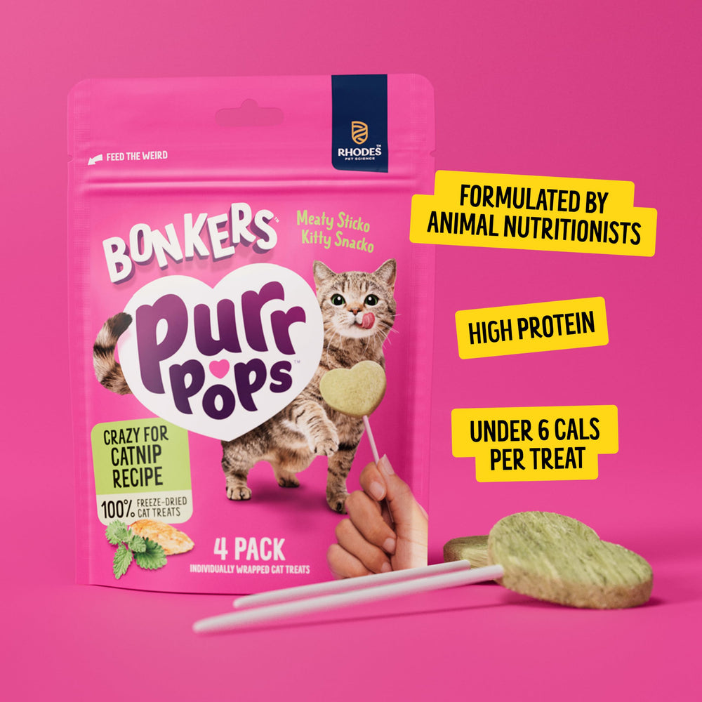Bonkers bâtonnet tenu à la main facilite distribution et interaction