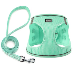 BOOMIBOO harnais vert face montrant coupe et ajustement confortable
