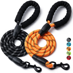 BOOMIBOO vue avant du pack de deux laisses, durable et pratique