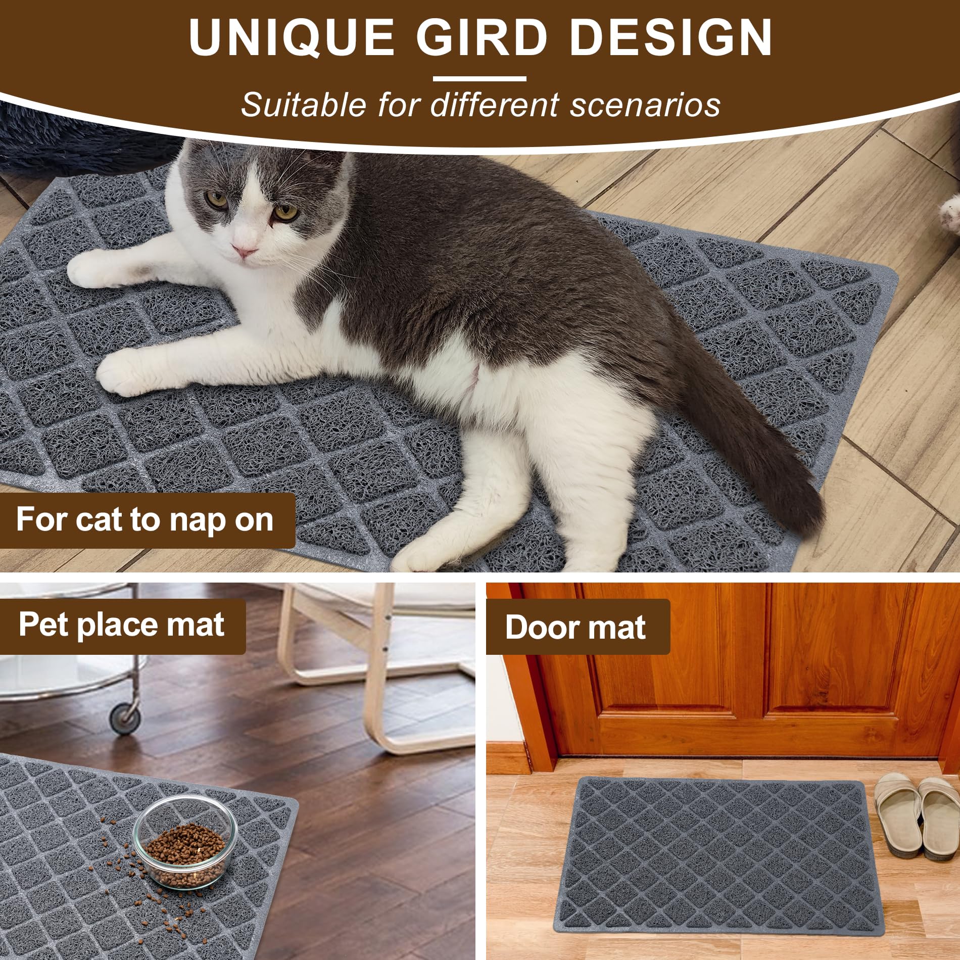 BOOMIBOO tapis plié et rincé facile à nettoyer