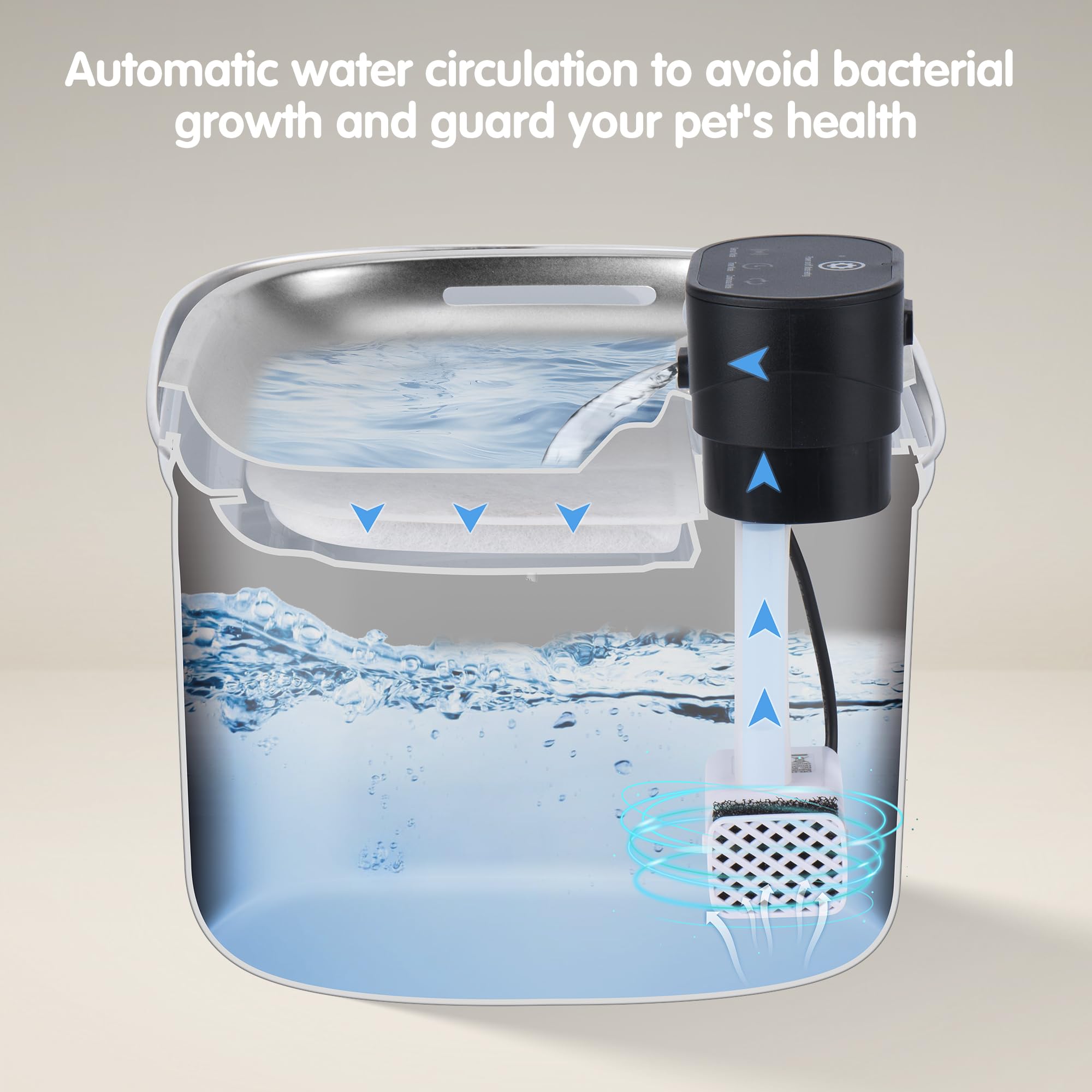 BOORCA comparaison taille avec objet montrant capacité 5 L pratique