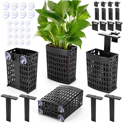 Borlech face avec quatre supports pour organisation rapide de l’aquarium