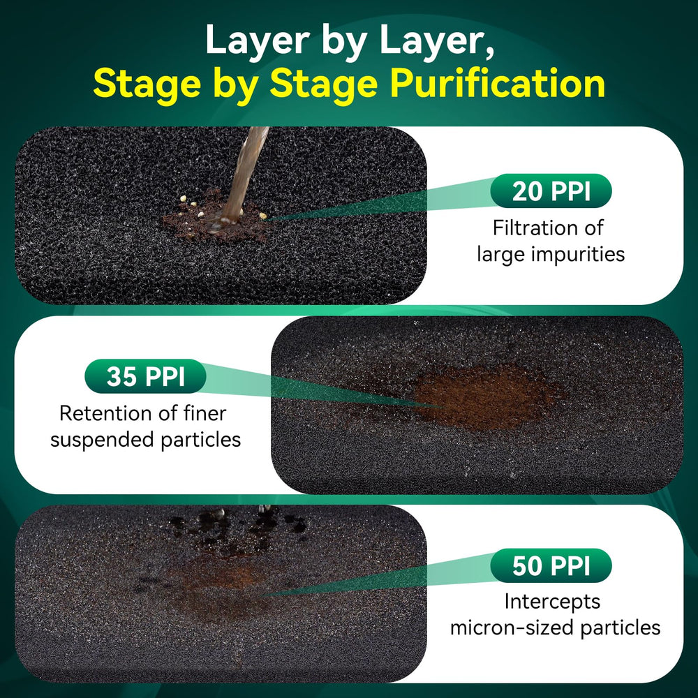 Borlech utilisée dans sump montrant circulation d'eau et support bactérien